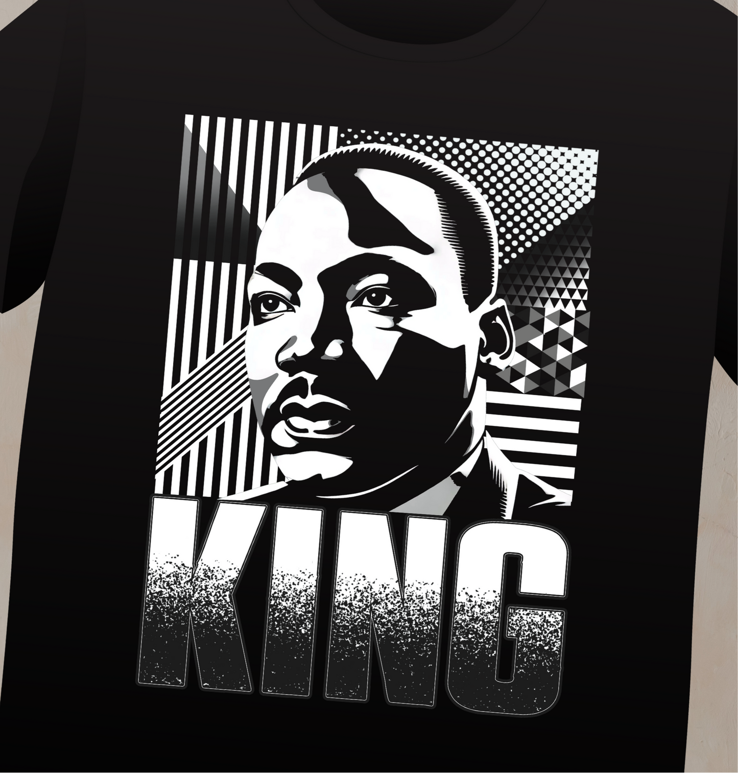 King - Monochrome Long Sleeve T-shirt