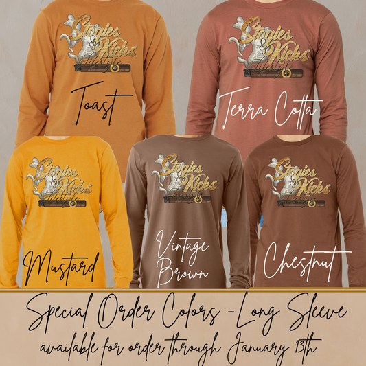 Stogies & Kicks MLK Day- Long Sleeve