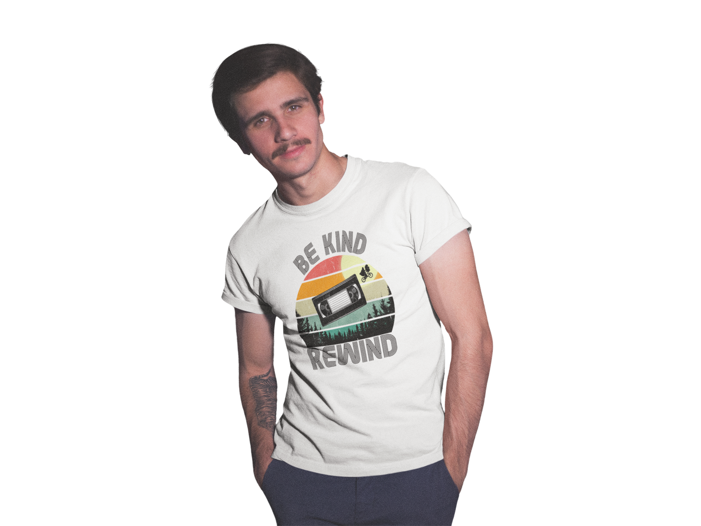 90’s Nostalgia Pop Culture Be Kind Rewind T-shirt