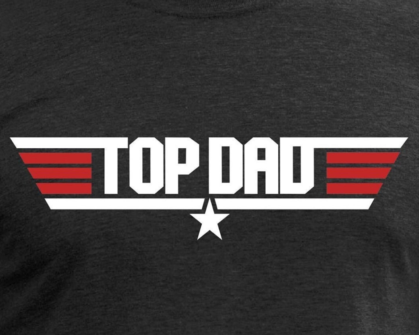 Top Dad Top Gun Movie inspired 80’s movie buff, 80’s nostalgic T-shirt