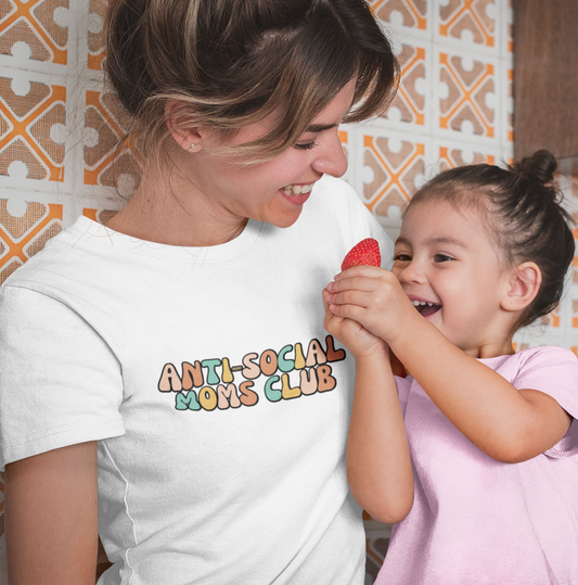 Anti-Social Moms Club Unisex Cotton Tee