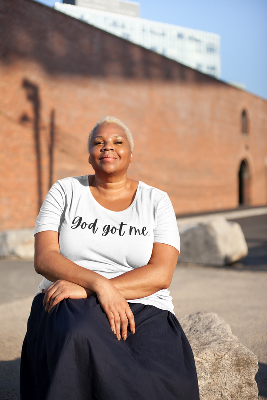 God Got Me - Unisex Cotton Tee
