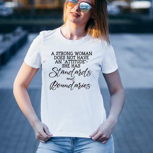 "Standards & Boundaries" Tee