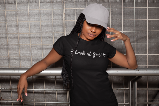 "Look At God" - Unisex Cotton Tee