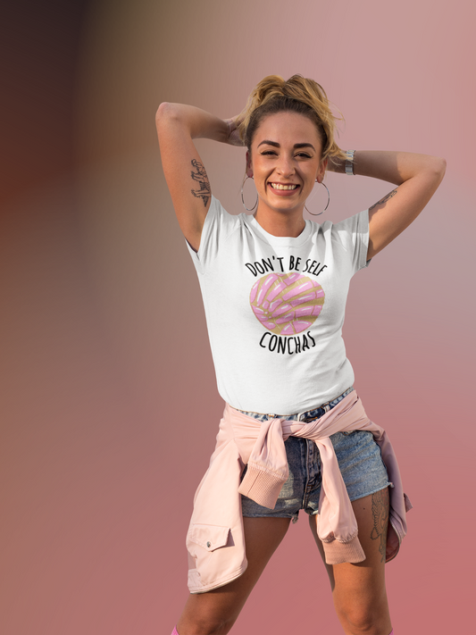 don't be Self Conchas mexican pastry Unisex Cotton Tee