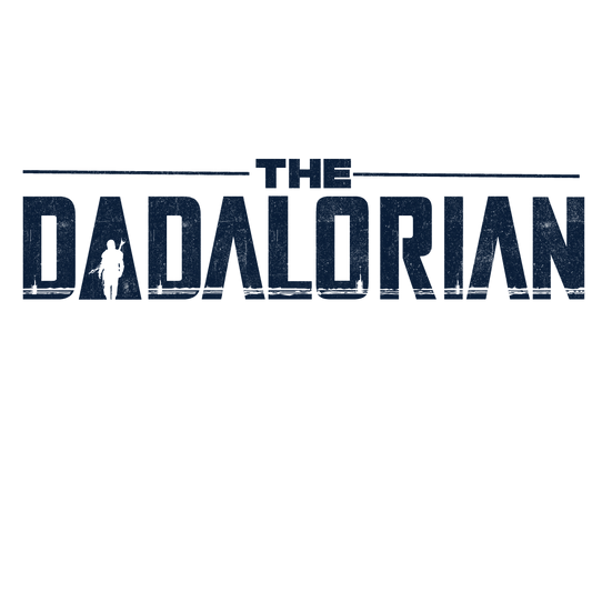 Dadalorian star wars inspired t-shirt for father's day