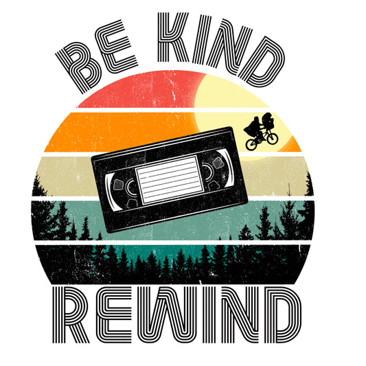 90’s Nostalgia Pop Culture Be Kind Rewind T-shirt