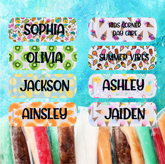 Popsicle Freeze Pop Customizable Neoprene Sleeves