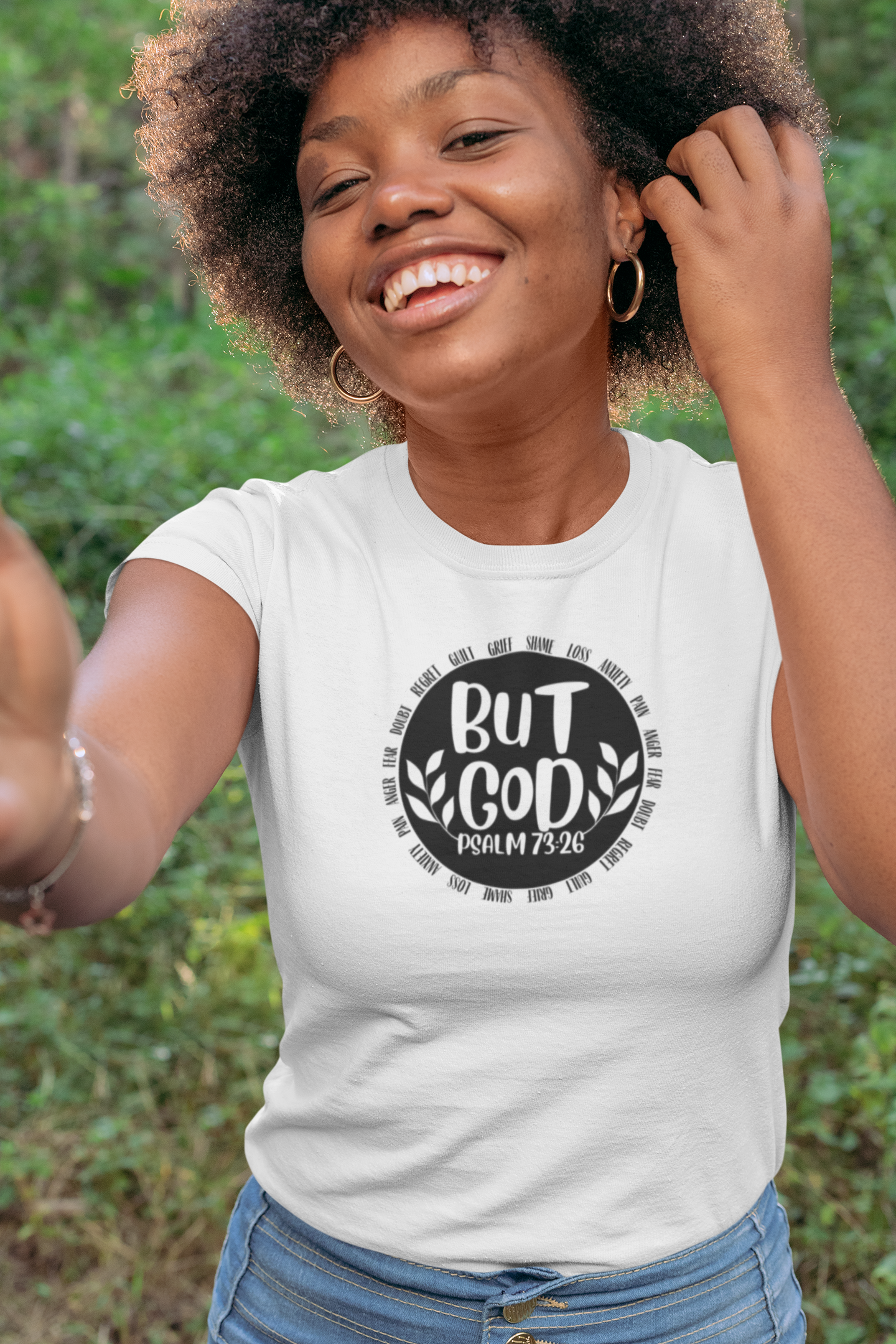 "But God" - Unisex Cotton Tee